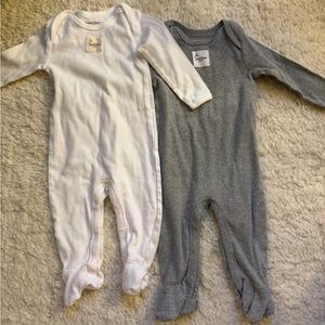 Burt’s Bees 2-Pack Baby Footed Onesies